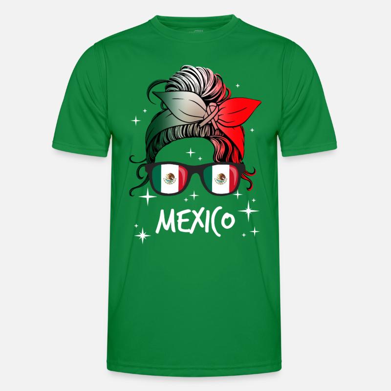 Mexiko Männer Funktions-T-Shirt