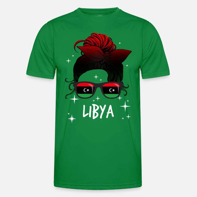 Libya Men's Functional T-Shirt
