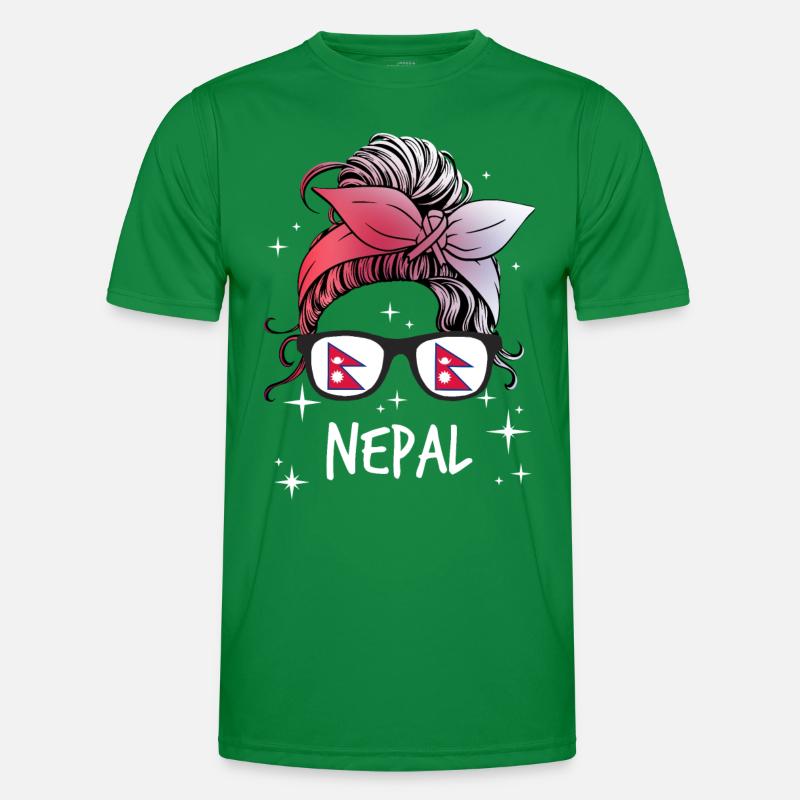 Nepal Maglietta sportiva per uomo