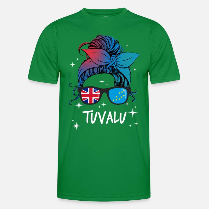 Tuvalu Männer Funktions-T-Shirt