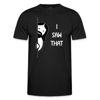 Jésus Freak Jésus Christ Meme Bible Chrétienne - T-shirt sport Homme - noir - Devant - AI Model Male 178 dark (178cm)