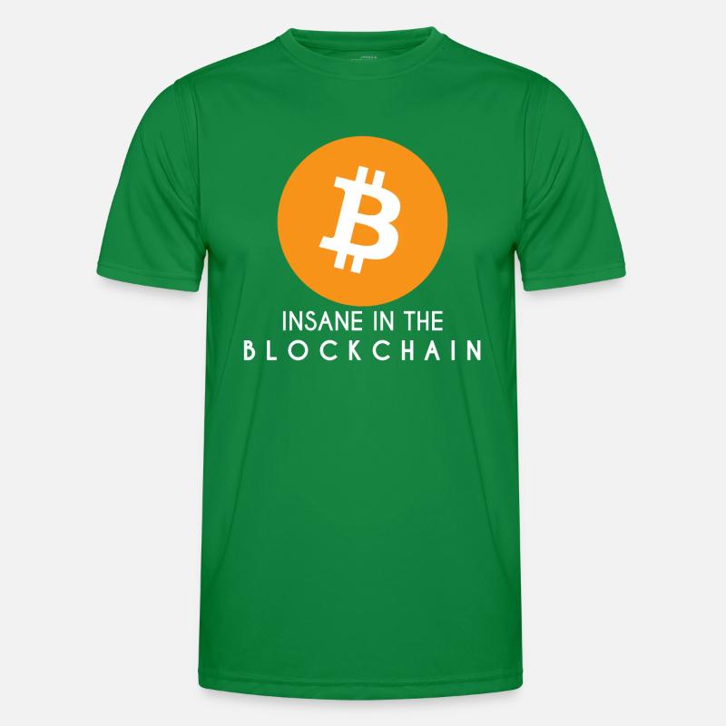 bitcoin Men's Functional T-Shirt