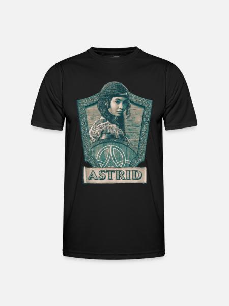 Dragons Astrid - T-shirt sport Homme - noir