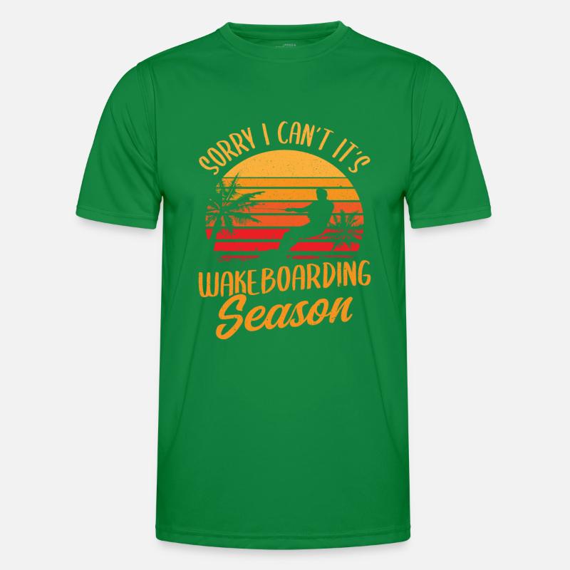 Désolé je ne peux pas c’est wakeboard saison Wakeboard T-shirt sport Homme