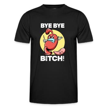 Bariatrische Chirurgie Magenhülse Bariatrische Chirurgie - Männer Funktions-T-Shirt - Schwarz - Vorne - AI Model Male 178 dark (178cm)