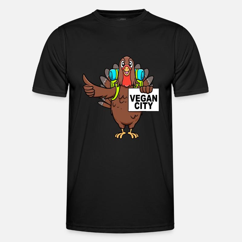 Thanksgiving de Noël Sans viande De Dinde T-shirt sport Homme
