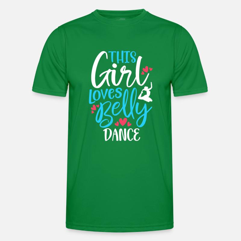 Danseuse du ventre Cette fille aime la danse du ventre T-shirt sport Homme