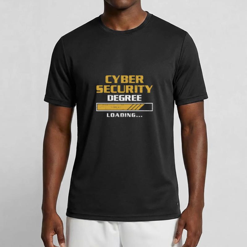 Hacking Cybersecurity Degree Loading Hacker Men's Functional T-Shirt