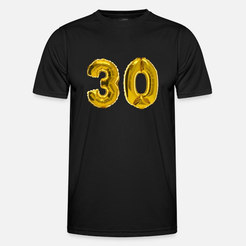 30 years - Men's Functional T-Shirt - black