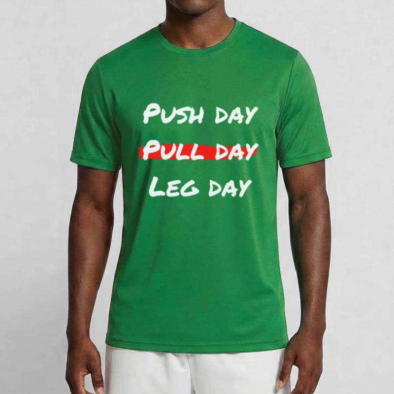 Pull day Workout - Push Pull Leg Männer Funktions-T-Shirt