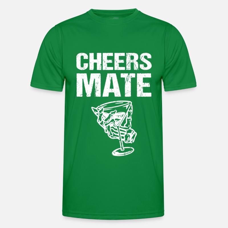Cheers Mate Männer Funktions-T-Shirt