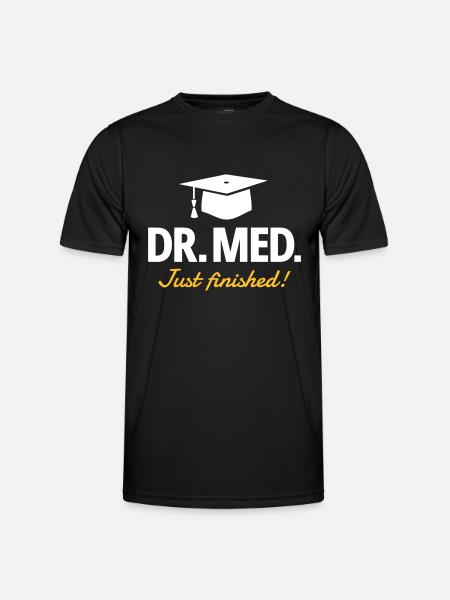 Docteur mortier - T-shirt sport Homme - noir