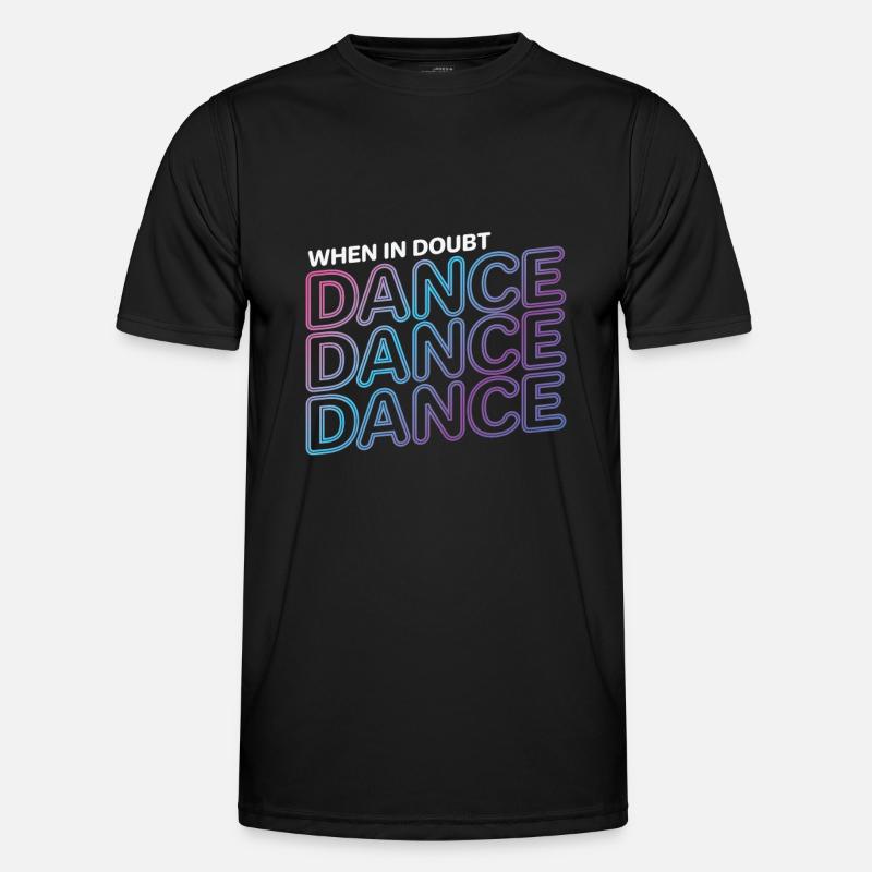 Dance Dance Dance - Men's Functional T-Shirt - black