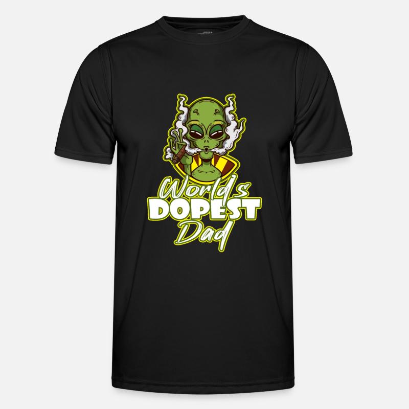 Le papa le plus dopé du monde T-shirt sport Homme