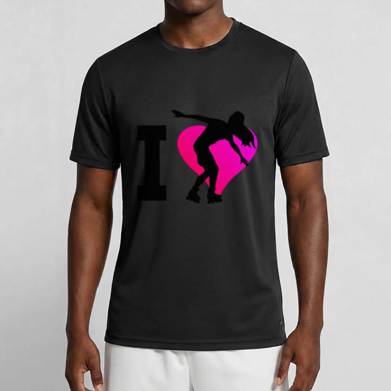 Roller Skating Rollers Roller Skating Rollerskat T-shirt sport Homme