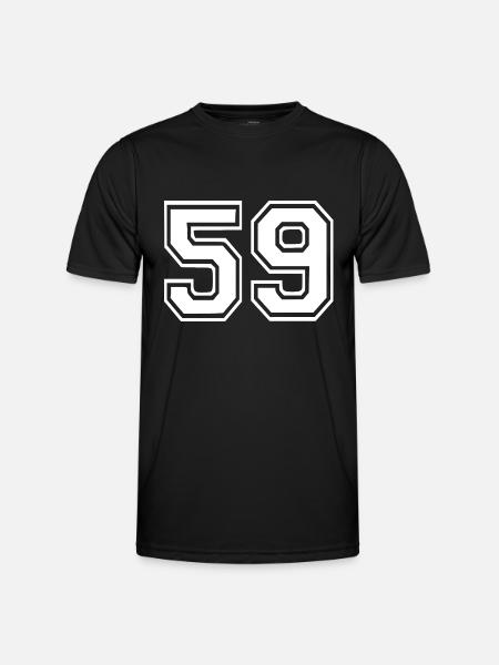 59 - Männer Funktions-T-Shirt - Schwarz