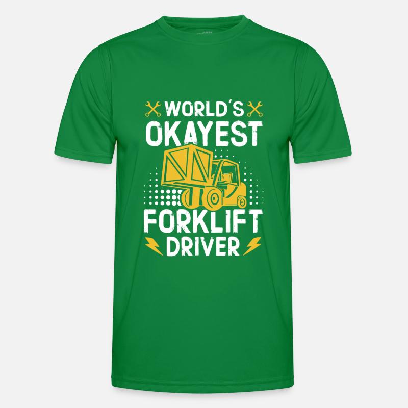 Gabelstaplerfahrer - Staplerfahrer Männer Funktions-T-Shirt
