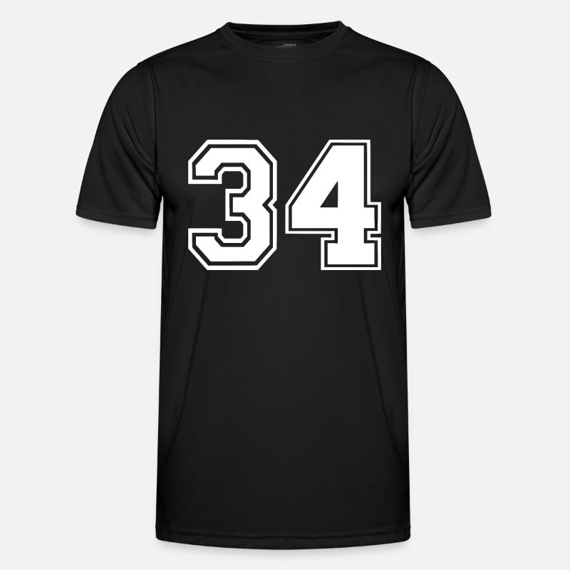 34 - Men's Functional T-Shirt - black