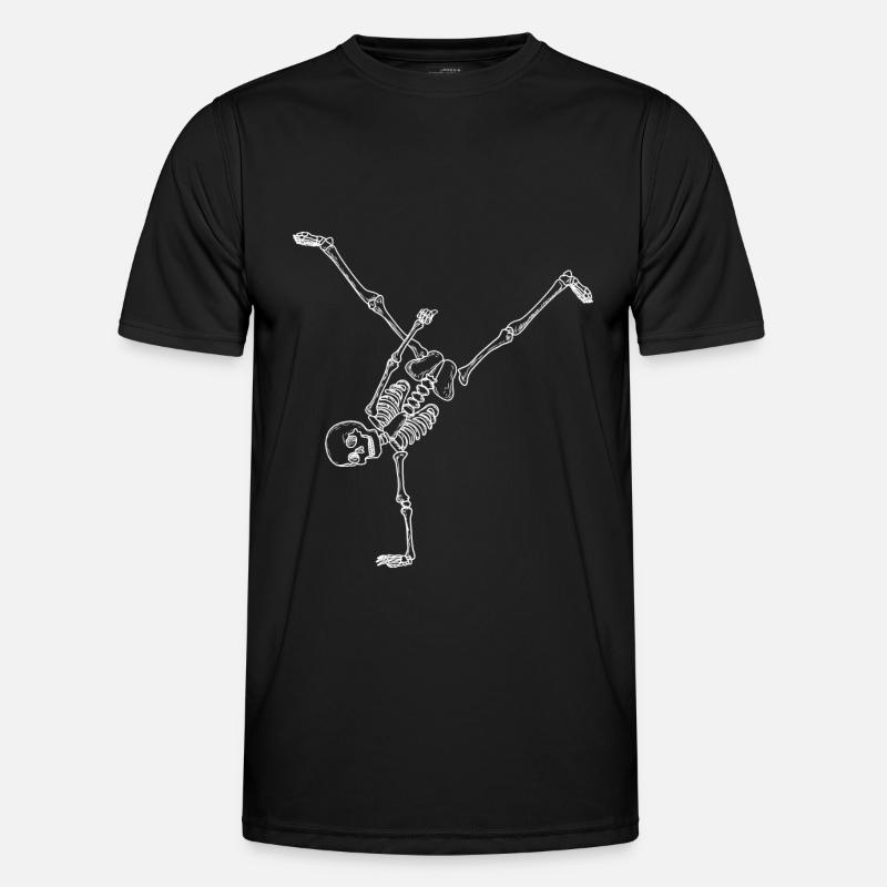 Breakdance Breakdancer Breakdancing - Männer Funktions-T-Shirt - Schwarz