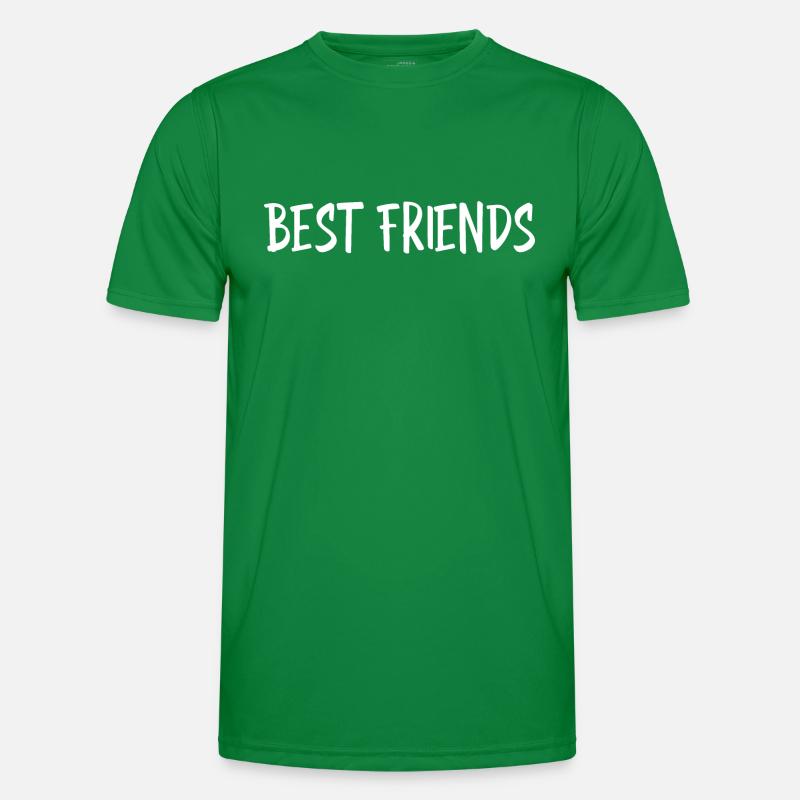 Beste Freunde Männer Funktions-T-Shirt