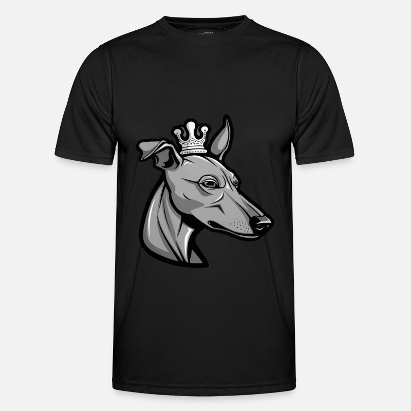 Couronne de chien lévrier T-shirt sport Homme