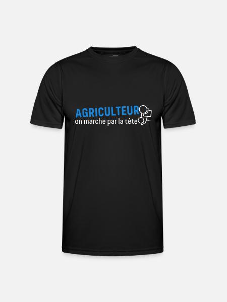 Farmer Farmer - Men's Functional T-Shirt - black