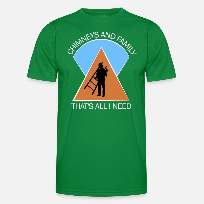 Schornsteinfeger Schlotfeger Männer Funktions-T-Shirt