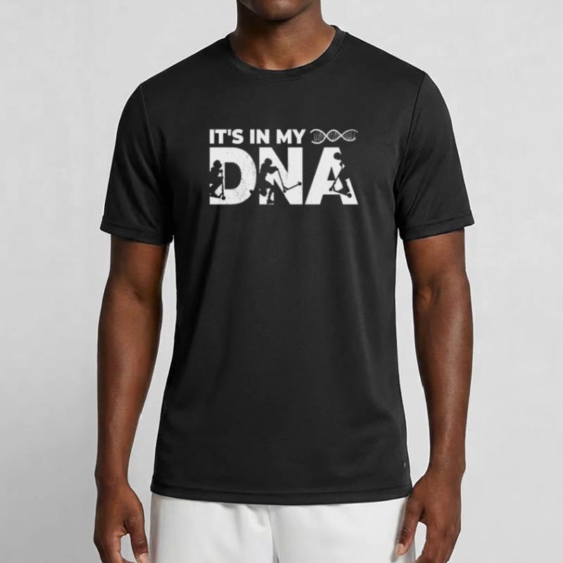 C’est dans mon ADN Stuntscooter Trickscooter Roller T-shirt sport Homme