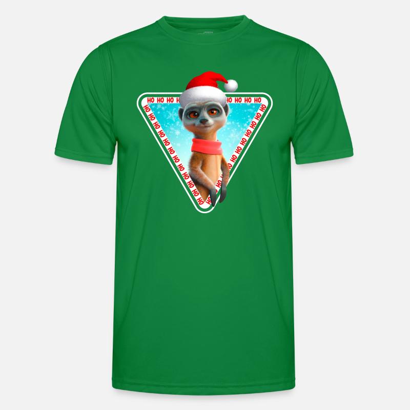 Suricate X-Mas Suricate de Noël T-shirt sport Homme