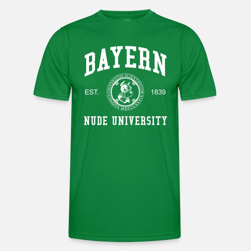 Bavière Nu Université Université T-shirt sport Homme