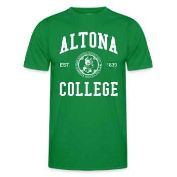 Hambourg Altona Collège École universitaire Université - T-shirt sport Homme - vert - Devant - AI Model Male 178 dark (178cm)
