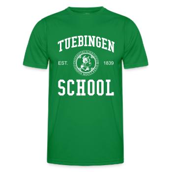 École de Tübingen Universität Schule Uni University - T-shirt sport Homme - vert - Devant - AI Model Male 178 dark (178cm)