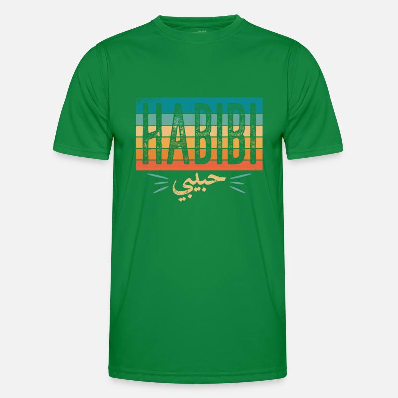Écriture arabe habibi pour Noël T-shirt sport Homme