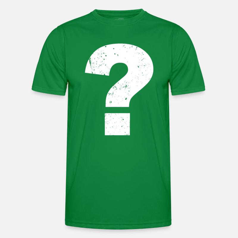 Point d’interrogation drôle Point d’interrogation T-shirt sport Homme