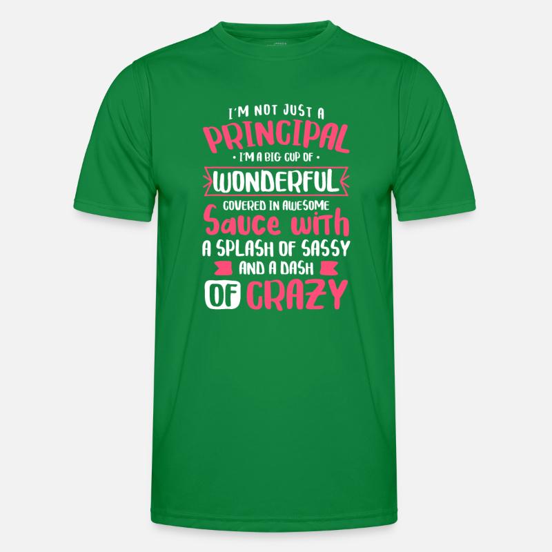 Ich bin nicht nur Schulleiter - Schullehrer Männer Funktions-T-Shirt
