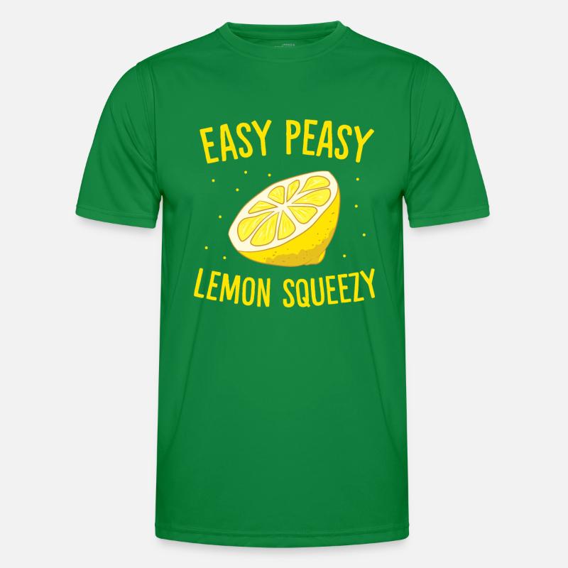 Easy Peasy Lemon Squeezy, Lemon Summer Lemonade Männer Funktions-T-Shirt