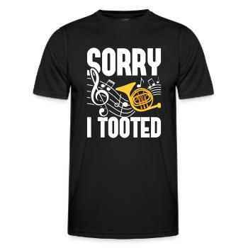 Mittagessen, Dame, Schule, Köchin, Gastronomie, - Männer Funktions-T-Shirt - Schwarz - Vorne - AI Model Male 178 dark (178cm)