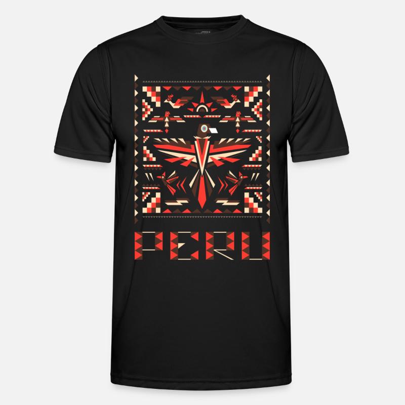 Peru Männer Funktions-T-Shirt