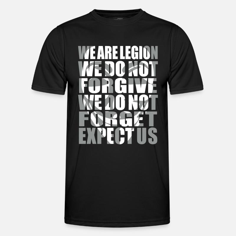 Anonymous Motto Shadow T-shirt sport Homme
