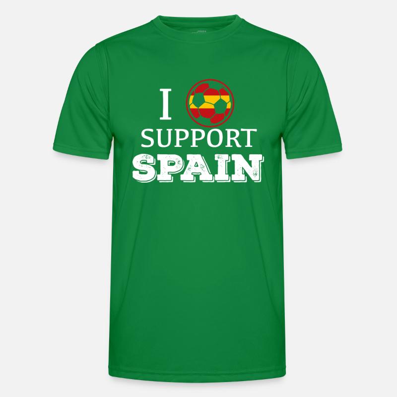 Fussball Spanien Männer Funktions-T-Shirt