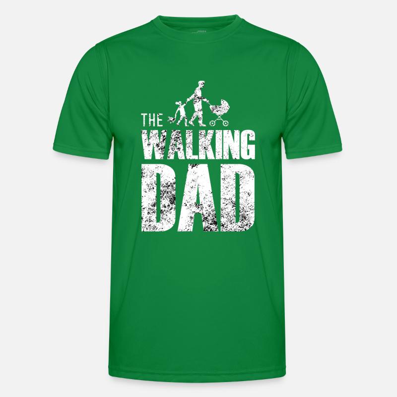 The walking dad Männer Funktions-T-Shirt