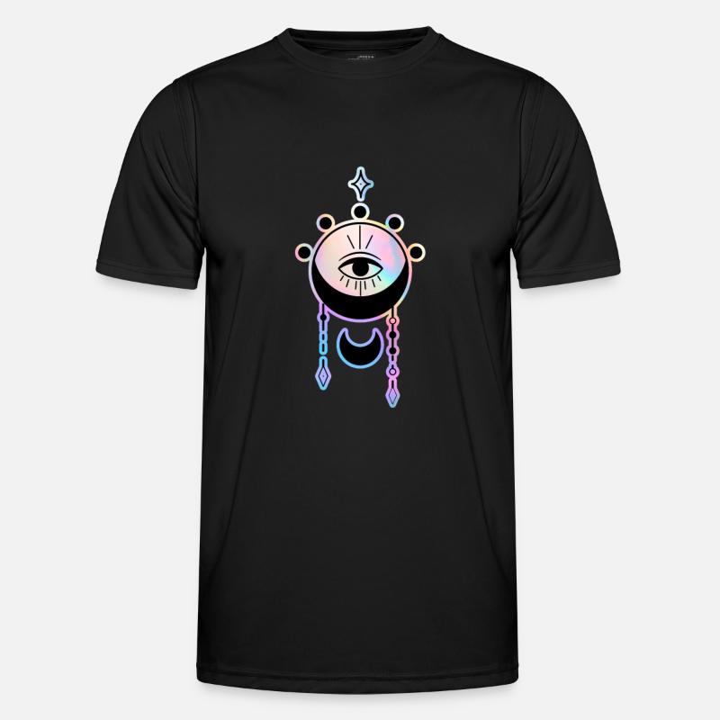 Esoteric Eye Mystical Symbol - Men's Functional T-Shirt - black