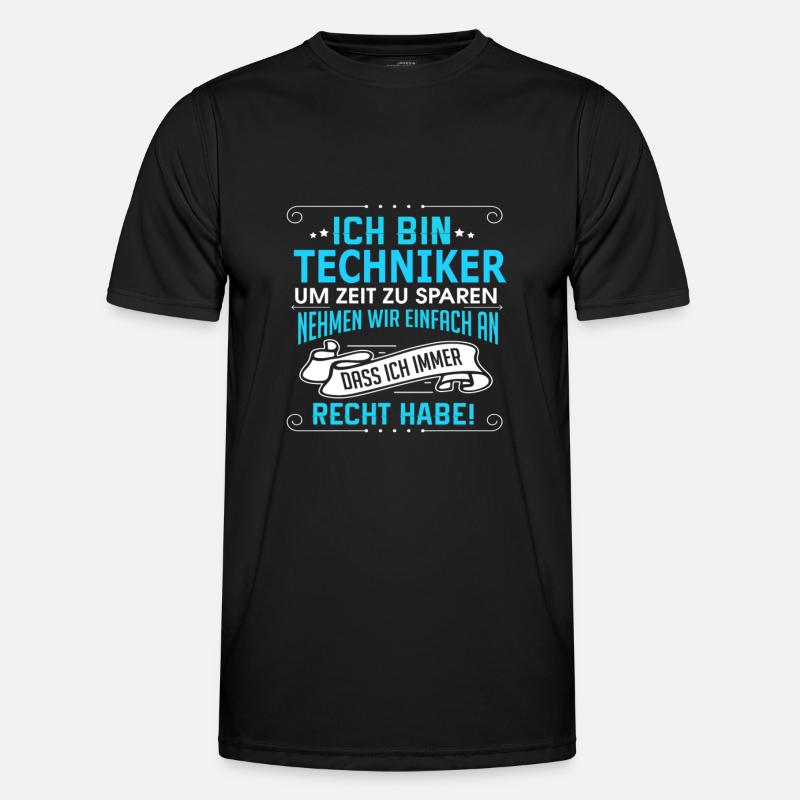 TECHNIKER Männer Funktions-T-Shirt
