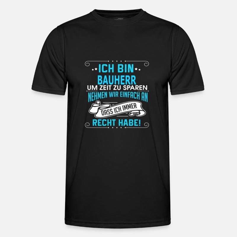 BAUHERR Männer Funktions-T-Shirt