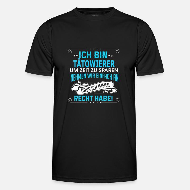 TÄTOWIERER Männer Funktions-T-Shirt