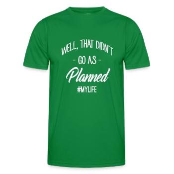 Proverbes - T-shirt sport Homme - vert - Devant - AI Model Male 178 dark (178cm)