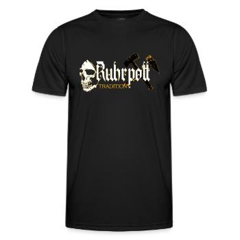 Ruhrpott Tradition Ruhr - T-shirt sport Homme - noir - Devant - AI Model Male 178 dark (178cm)