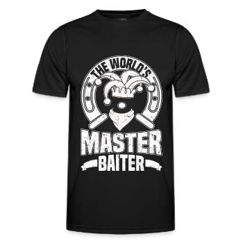 Rodeo Clown - Männer Funktions-T-Shirt - Schwarz - Vorne - AI Model Male 178 dark (178cm)