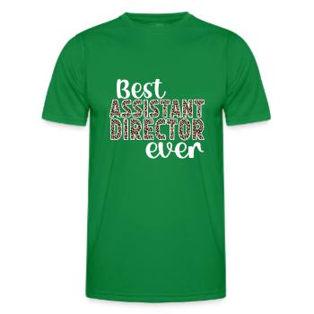 Bester Stellvertretender Direktor Stellvertreter - Männer Funktions-T-Shirt - Kelly Green - Vorne - AI Model Male 178 dark (178cm)