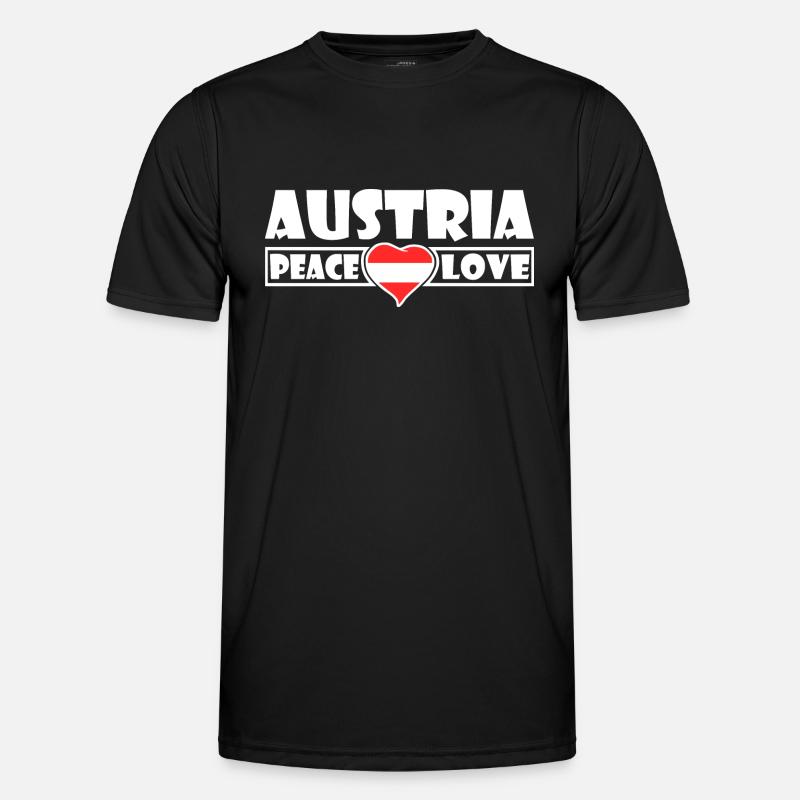 Austria - Austria - Men's Functional T-Shirt - black